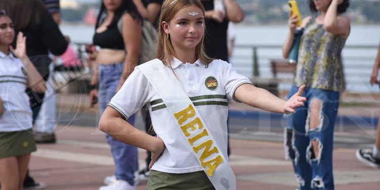 Galería: los estudiantes pusieron toda la alegría y el ritmo en la costanera