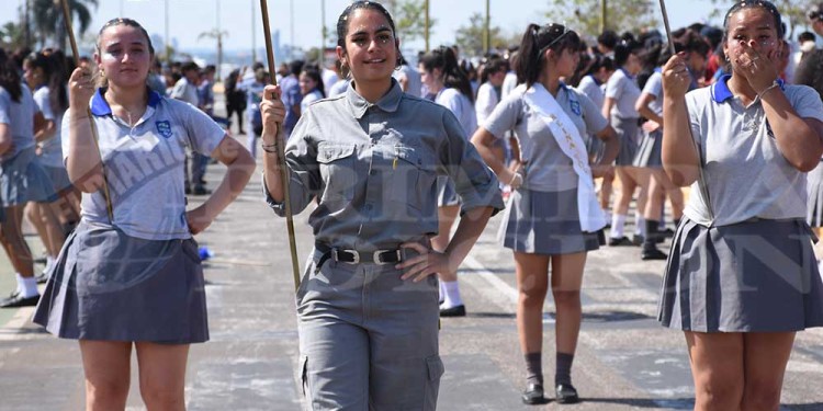 Galería: los estudiantes pusieron toda la alegría y el ritmo en la costanera