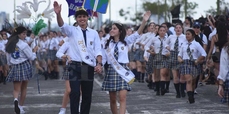 Galería: los estudiantes pusieron toda la alegría y el ritmo en la costanera