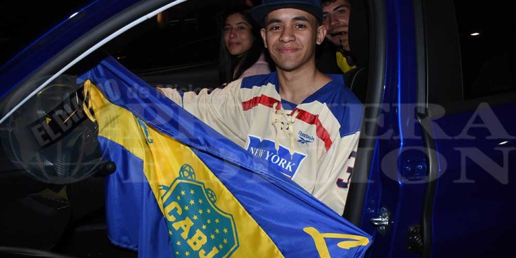 Galería: el festejo “xeneize” en Posadas tras el triunfo en el Superclásico