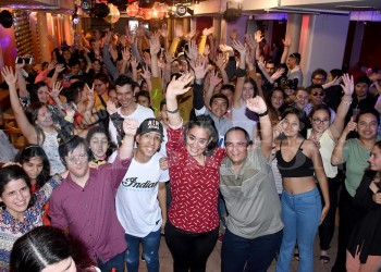Primavera inclusiva: jóvenes celebraron con música y baile