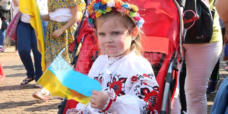 La fiesta a pleno: con el desfile de colectividades, los inmigrantes festejan en Oberá