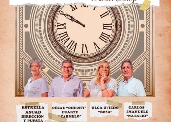 Teatro: todo listo para el estreno de “A propósito del Tiempo”