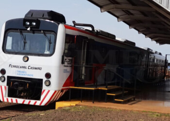 Celebran el regreso del tren internacional Posadas-Encarnación