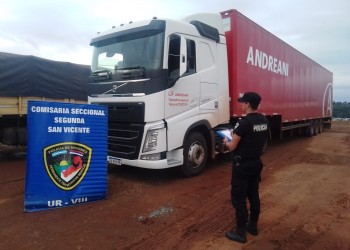 Decomisan otra carga de granos de contrabando en San Vicente