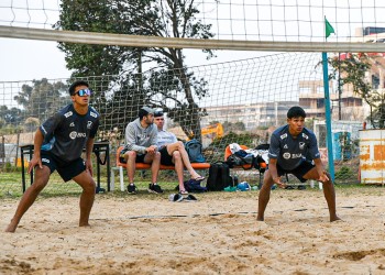 El misionero González debutó con derrota en el Mundial de Beach en Turquía