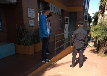 Dos albañiles cayeron de un andamio en el edificio de UDPM en Oberá