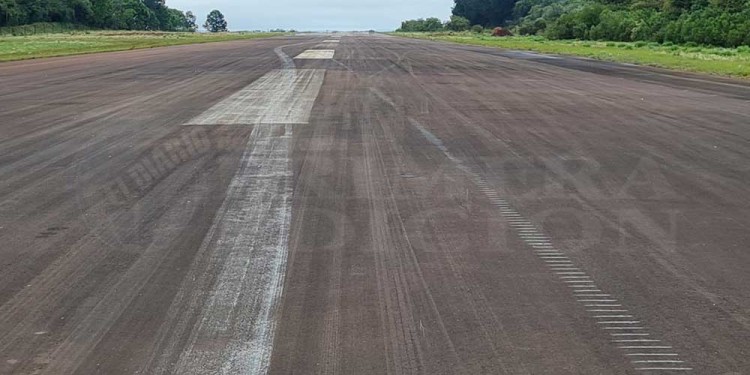 Aterrizaje forzoso en el Aeroclub Apóstoles