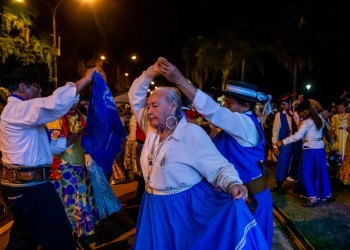 La lluvia en Iguazú truncó el Festival del Chamamé de las Tres Fronteras