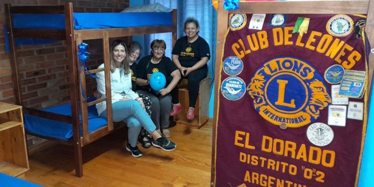 LOGRO RECIENTE. Adquirieron diez cuchetas y cinco colchones.