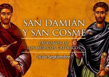 Hoy es el día de los Santos Cosme y Damián