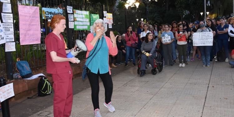 RECLAMOS. Se están realizando en todo el país, incluido Misiones.