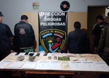 Desmantelan el kiosco narco de “Pocho y Donato”
