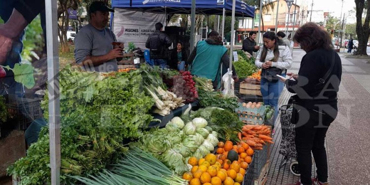 La Feria Franca de Posadas celebró sus 24 años con una fiesta en la plaza San Martín