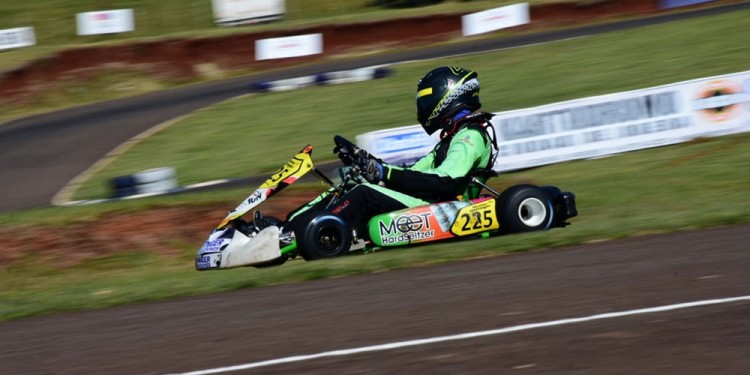DUEÑO Y SEÑOR. Nico Hettinger se quedó con la pole position en Cajeros. (Gentileza D. Rector/Prensa FeMAD)
