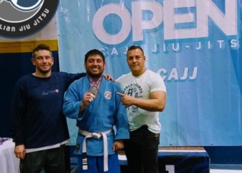 Interesante cosecha de medallas en el Open de Jiu-Jitsu