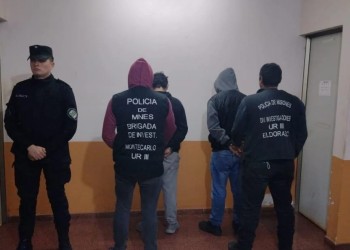 Puerto Piray: dos detenidos por robar cableado público