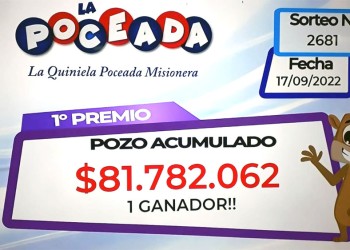 Poceada Misionera: más de 80 millones para Garupá