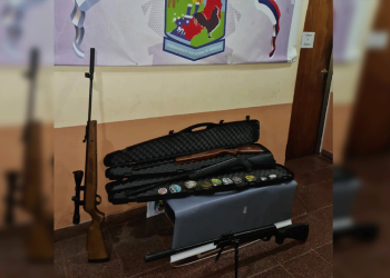 Arrestaron a un hombre que habría baleado el tanque de agua de su vecino