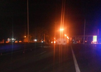 Un peatón murió tras ser atropellado por un auto en la ruta 12