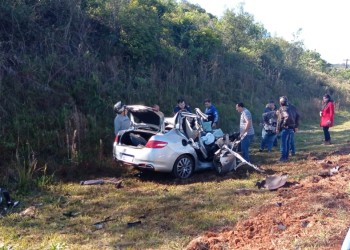 Un lesionado grave tras choque entre auto y camión en la ruta 14