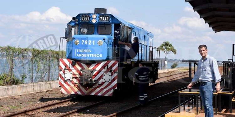 Después de 7 años, volvió a operar el tren de cargas entre Argentina y Paraguay