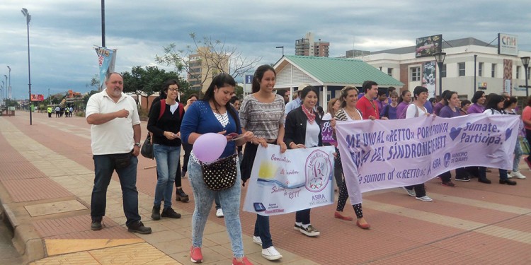 CAMINATA. Esta será la decimosegunda caminata que organiza Familias Rett.