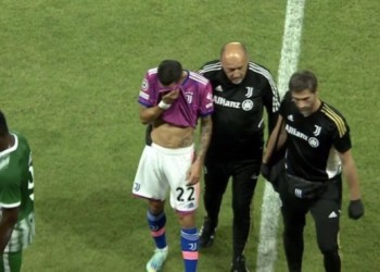 Preocupación en la Selección: Di María salió lesionado jugando para Juventus