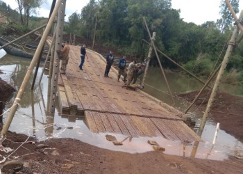 Cerraron el paso alternativo sobre el puente Pindaytí