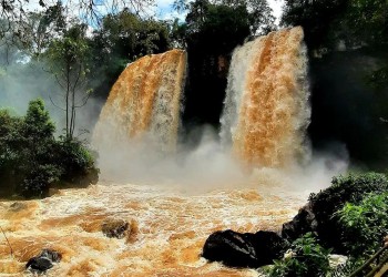 “Es maravilloso ver el caudal que tienen las Cataratas por estos días”