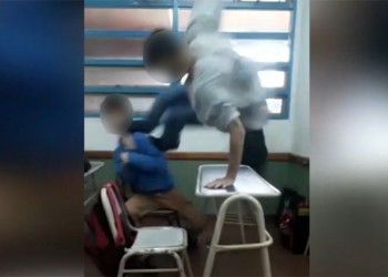 Polémica por un video en la EPET 11 de Montecarlo: ¿Caso de bullying o juego bruto?