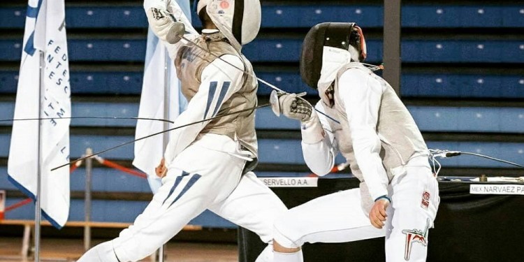 EN LO MÁS ALTO. En la final, el misionero venció al brasileño Amaral Toldo.