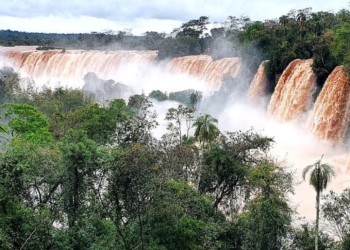 Cerraron las Cataratas por la crecida del río Iguazú