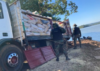 Frenaron contrabando de casi 12 toneladas de soja en El Soberbio