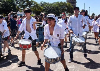 La segunda prueba piloto de la Estudiantina posadeña, en fotos