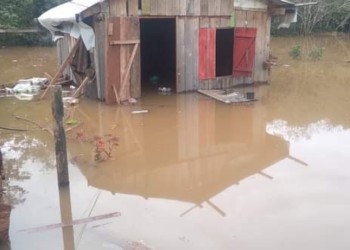 Crecida de río Uruguay: son 6 las familias evacuadas hasta el momento en El Soberbio