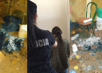 Quedó detenida porque habría provocado el incendio de su vivienda