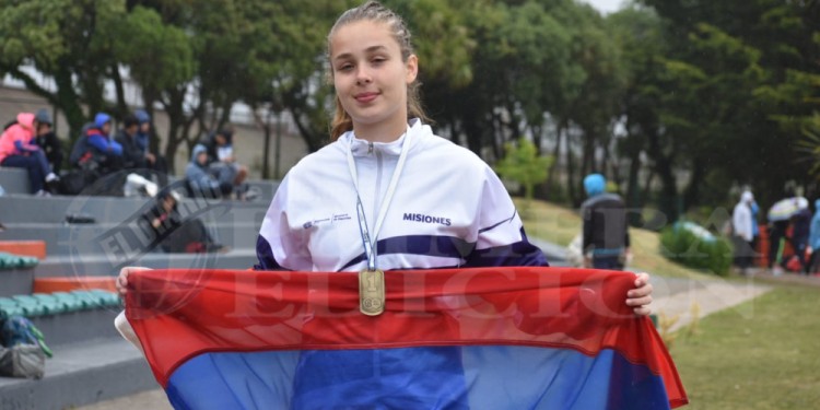 Juegos Evita: con Anelis Korniejczuk, Misiones sigue sumando en el medallero