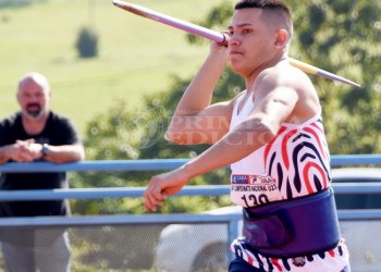 Lanzamiento de Jabalina: Lautaro, séptimo en el Sudamericano U-23