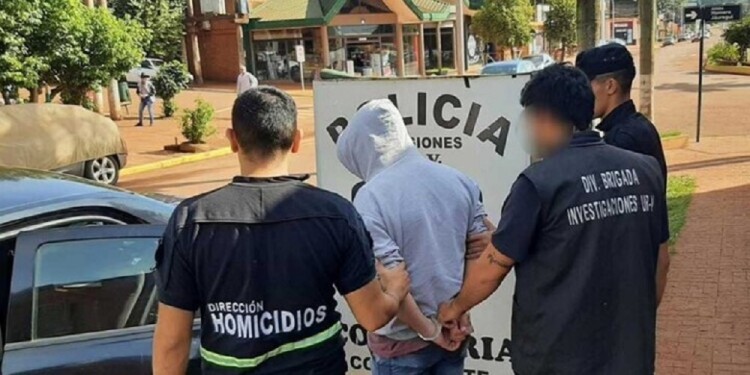 DETENIDO. Marcos Alejandro Neis fue detenido pocas horas después del hallazgo del arma en la vivienda de su padre el martes 3 de mayo.