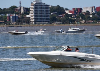El show de las 20 Horas de pesca copó el río
