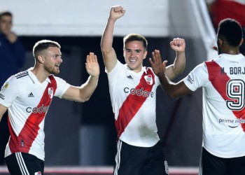 No se rinde: River goleó a Argentinos en su visita a La Paternal