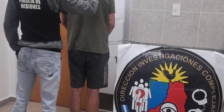 PELADO. El detenido sería el líder de la banda que asaltó en el hotel.