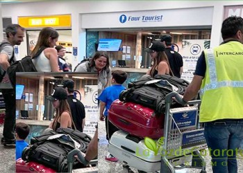 Antonela Roccuzzo está de visita con sus hijos en Iguazú ¿Junto a Messi?