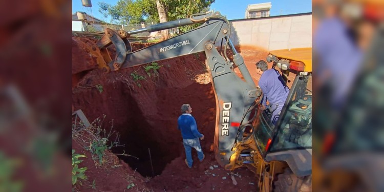 AVANCES. La tercera etapa es la construcción del cine-teatro.