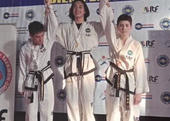 Taekwondo: misioneros coparon cita internacional en Encarnación