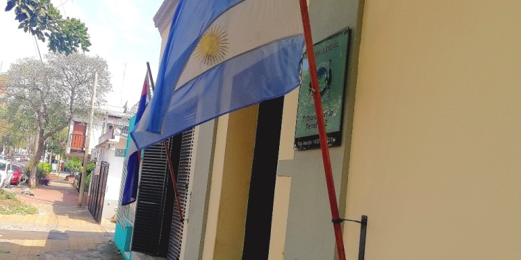 TRIBUNAL 2. Sala de audiencias de calle San Martín, entre 25 de Mayo y 3 de Febrero, donde ayer se oyeron alegatos y veredicto.