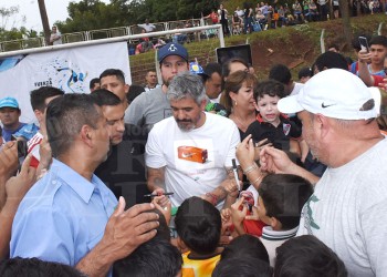 Ariel Ortega: “Estoy muy contento de volver a esta hermosa provincia”