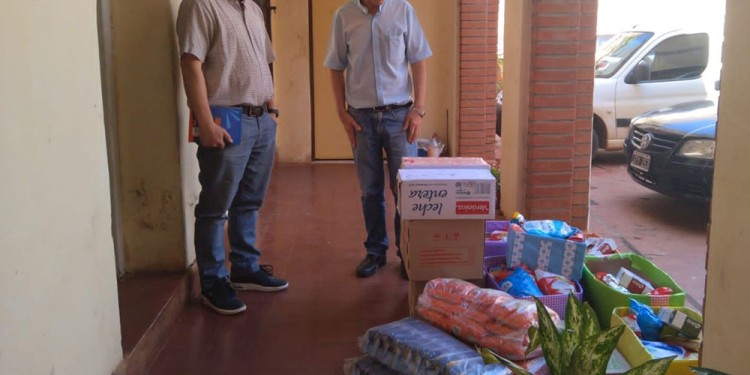 COMPROMISO. El padre Barros invitó a todos a ayudar al que menos tiene.