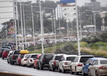 Finalmente, se demoró la implementación de la doble fila en Encarnación